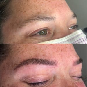 Eyebrow Tattoo result by House of Beauty by Dani in Fargo, ND