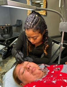 Eyebrow Tattoo result by House of Exquisite Beauty in Poway, CA
