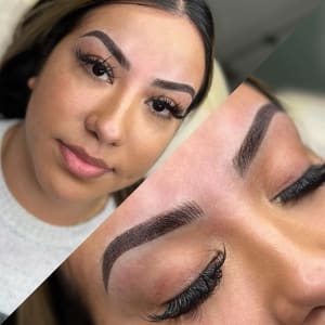 Eyebrow Tattoo result by House of Glam in Rogers, MN