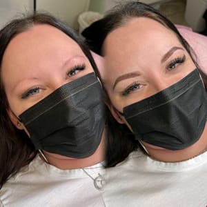 Eyebrow Tattoo result by House of Glam in Rogers, MN