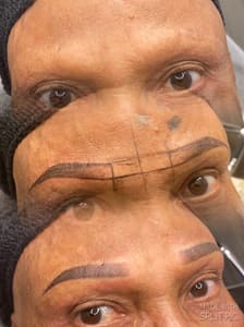 Eyebrow Tattoo result by House of Glamourink in Wendell, NC