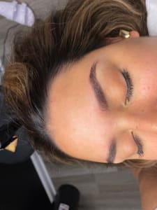 Eyebrow Tattoo result by House of Glamourink in Wendell, NC