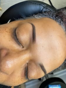 Eyebrow Tattoo result by House of Glamourink in Wendell, NC