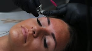 Eyebrow Tattoo result by House of Wax Salon Studios in Louisville, KY
