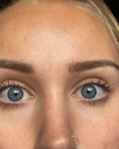 Eyebrow Tattoo result by Hoy P'loy, Lashes,Brows, Lips & Nail Bar in Boca Raton, FL