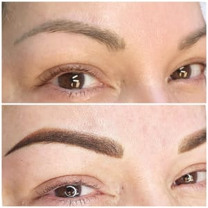 Eyebrow Tattoo result by HUE. Studio in Martinsburg, WV