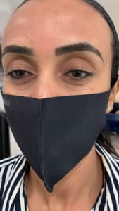 Eyebrow Tattoo result by Huemon Beauty - DMV Permanent Makeup Services & Academy in Gaithersburg, MD