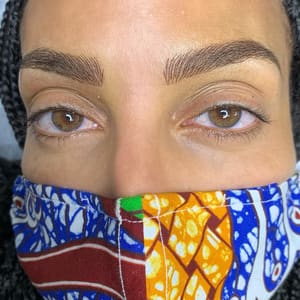 Eyebrow Tattoo result by Huemon Beauty - DMV Permanent Makeup Services & Academy in Gaithersburg, MD