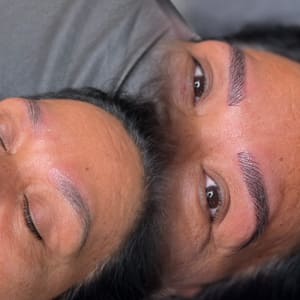 Eyebrow Tattoo result by Humble Aesthetic in Long Beach, CA