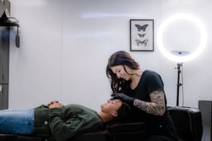 Eyebrow Tattoo result by Hunter Wilson, PMU & Tattoos in Jamestown, ND