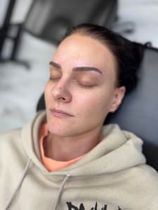 Eyebrow Tattoo result by Hunter Wilson, PMU & Tattoos in Jamestown, ND