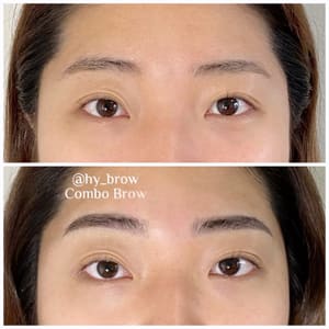 Eyebrow Tattoo result by HY Brow & Lash in Lynnwood, WA