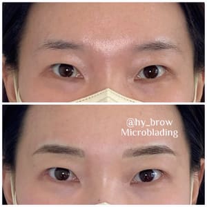 Eyebrow Tattoo result by HY Brow & Lash in Lynnwood, WA