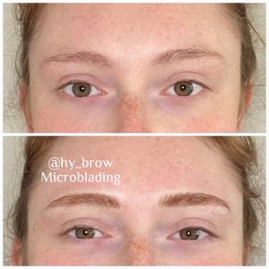 Eyebrow Tattoo result by HY Brow & Lash in Lynnwood, WA