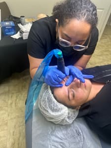 Eyebrow Tattoo result by Hyacinth House Ink in Dade City, FL