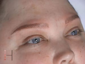 Eyebrow Tattoo result by Hyper Real Academy in East Brunswick, NJ