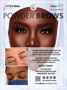 Eyebrow Tattoo result by Hyper Real Academy in Lyndhurst, NJ