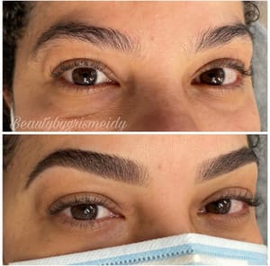 Eyebrow Tattoo result by I Am Bella Studio in Galloway, NJ