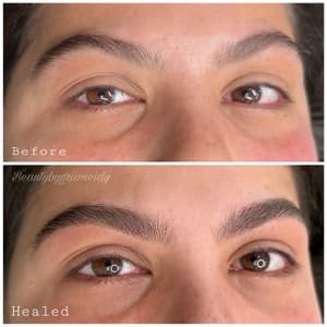 Eyebrow Tattoo result by I Am Bella Studio in Galloway, NJ