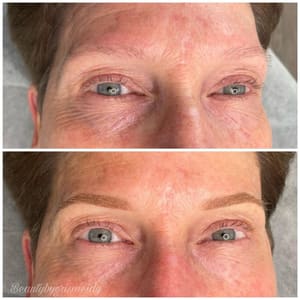 Eyebrow Tattoo result by I Am Bella Studio in Galloway, NJ