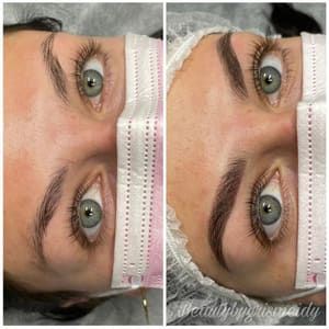 Eyebrow Tattoo result by I Am Bella Studio in Galloway, NJ