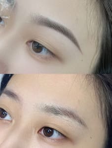 Eyebrow Tattoo result by I Beauty&Lash&Microblading in Chino Hills, CA