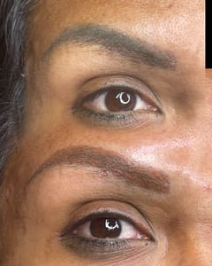 Eyebrow Tattoo result by i.Ink LLC Paramedical & Cosmetic Tattoo Studio in Las Vegas, NV