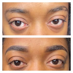 Eyebrow Tattoo result by i.Ink LLC Paramedical & Cosmetic Tattoo Studio in Las Vegas, NV