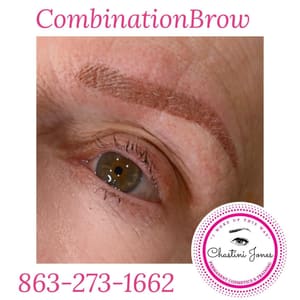 Eyebrow Tattoo result by I Woke Up This Way Permanent Cosmetics in Lake Wales, FL