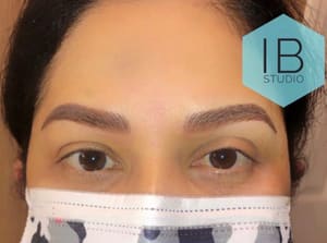 Eyebrow Tattoo result by IB Center Microblading, Laser Hair Removal in Rego Park, NY