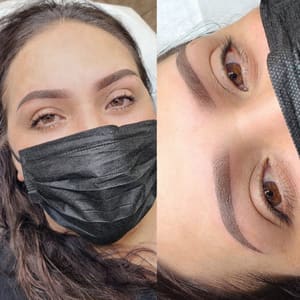 Eyebrow Tattoo result by Ibeautyby-Sk in Stockton, CA