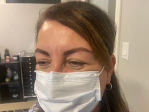 Eyebrow Tattoo result by iBrow Art Studio in Palos Verdes Estates, CA