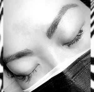 Eyebrow Tattoo result by iBrow Art Studio in Rancho Palos Verdes, CA