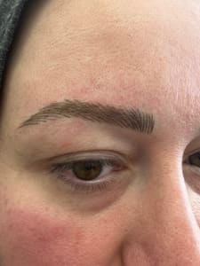 Eyebrow Tattoo result by iBrow iLash Academy & Studio in Waukee, IA