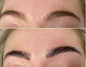 Eyebrow Tattoo result by Ibrow lash studio in Walnut Creek, CA