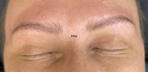 Eyebrow Tattoo result by iBrow Microblading Studio LLC. in Columbus, NC