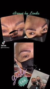 Eyebrow Tattoo result by iBrows by Linda in Tampa, FL