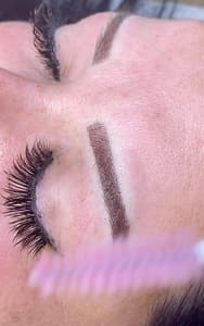 Eyebrow Tattoo result by iBrows by Mindy- Microblading & Permanent Makeup in Oklahoma City, OK