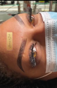 Eyebrow Tattoo result by iBrows & Ink Studio in Desoto, TX