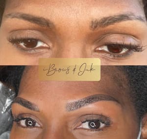 Eyebrow Tattoo result by iBrows & Ink Studio in Desoto, TX
