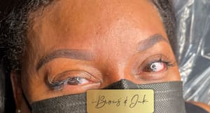 Eyebrow Tattoo result by iBrows & Ink Studio in Desoto, TX