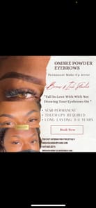 Eyebrow Tattoo result by iBrows & Ink Studio in Desoto, TX
