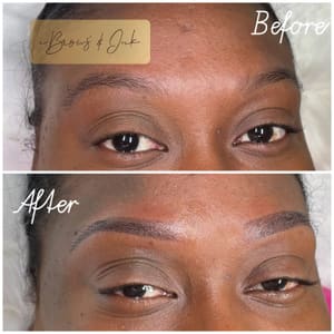 Eyebrow Tattoo result by iBrows & Ink Studio in Desoto, TX