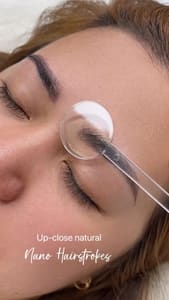 Eyebrow Tattoo result by iBrows Plus Microblading Studio in Las Vegas, NV