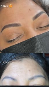 Eyebrow Tattoo result by Ibrows.tati in Fontana, CA