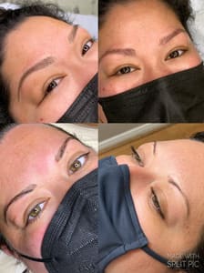 Eyebrow Tattoo result by Ibrowseyeslips in Covina, CA