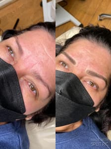 Eyebrow Tattoo result by Ibrowseyeslips in Covina, CA