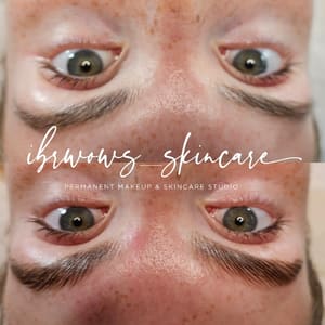 Eyebrow Tattoo result by Ibrwows skincare studio Alpharetta in Alpharetta, GA