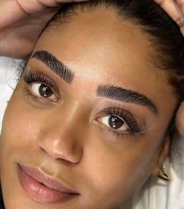 Eyebrow Tattoo result by Iconic aesthetics.is in Rego Park, NY