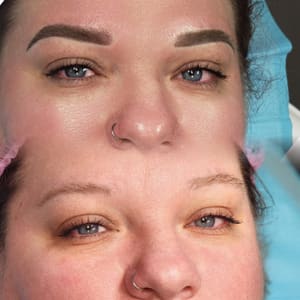 Eyebrow Tattoo result by Iconic Lash & Brow in Fayetteville, NC